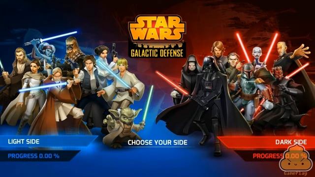 Star War Galactic Defense - Android - Gameplay смотреть онлайн