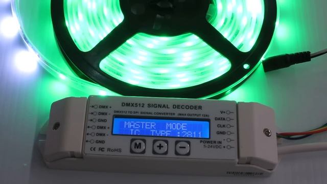 EasyPix Controller / DMX to SPI Smart Pixel Decoder (Like the LOR Color Cosmic Ribbon) смотреть онлайн
