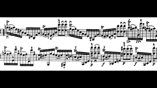 Niccolò Paganini - Caprice for Solo Violin, Op. 1 No. 20 (Sheet Music) смотреть онлайн
