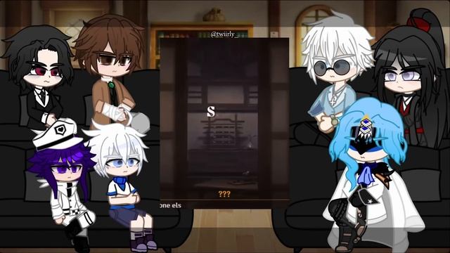 Anime/game characters react to each other | Il Dottore | 7/7 смотреть онлайн