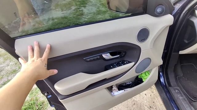 Range Rover evoque Door panel Removal (step by step) смотреть онлайн