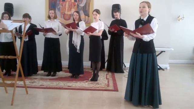 "Да исправится молитва моя." Музыка М. Шмельковой. смотреть онлайн