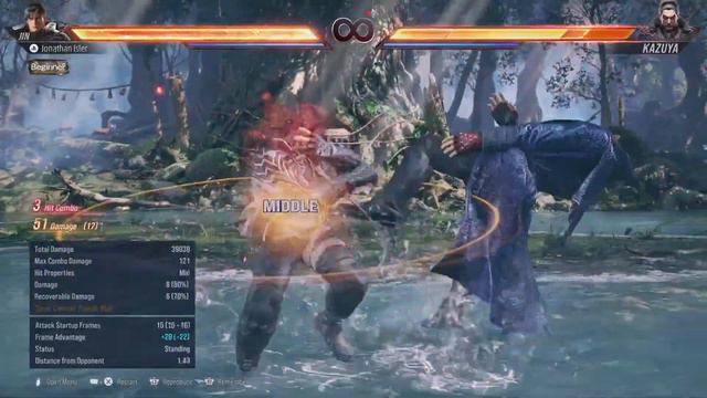 Jin Kazama Max damage Combo Music Video смотреть онлайн