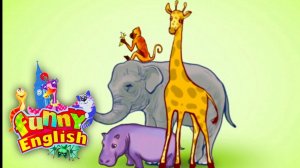 Funny English. Выпуск 11 Зоопарк | Телеканал Карусель