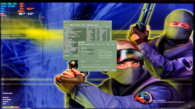 12700K + Intel UHD 770 в играх и видеомонтаже.