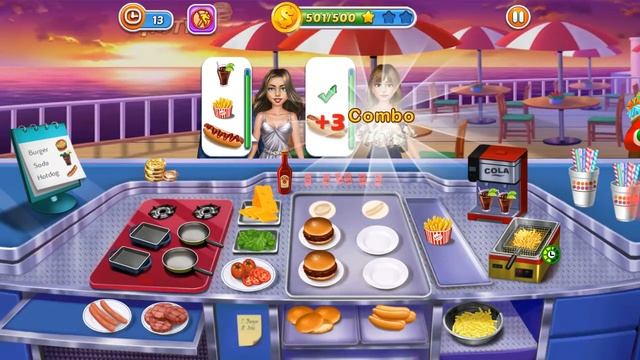 Игра Kitchen Craze-Master Chef Cooking Game часть двенадцатая смотреть онлайн