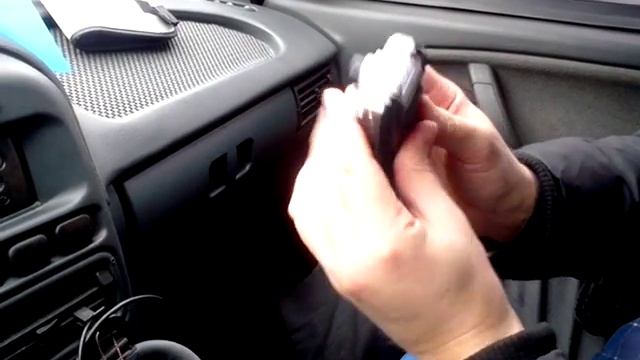 Видеорегистратор F900LHD (Китай). Установка на лобовое стекло!