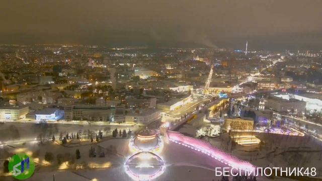 Чкаловская лестница, Кремль - аэросъёмка Нижнего Новгорода