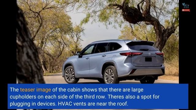2024 Toyota Grand Highlander Teaser Offers Peek Inside Three-Row SUV смотреть онлайн