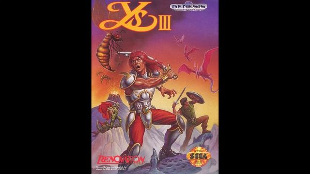 Ys III: Wanderers from Ys (Mega Drive / Genesis) - Trading Town of Redmont смотреть онлайн