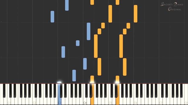 A Simple Melody - Original Piece \\ Synthesia Piano Tutorial смотреть онлайн