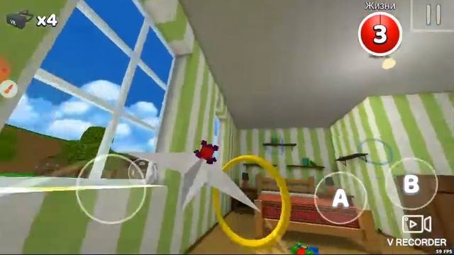 Прохождение миссии полёт на самолёте в гигантском доме | Super Bear Adventure смотреть онлайн