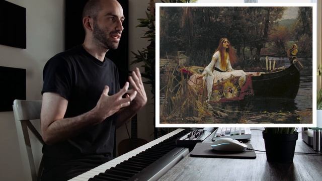 Composing music for The Lady of Shalott смотреть онлайн