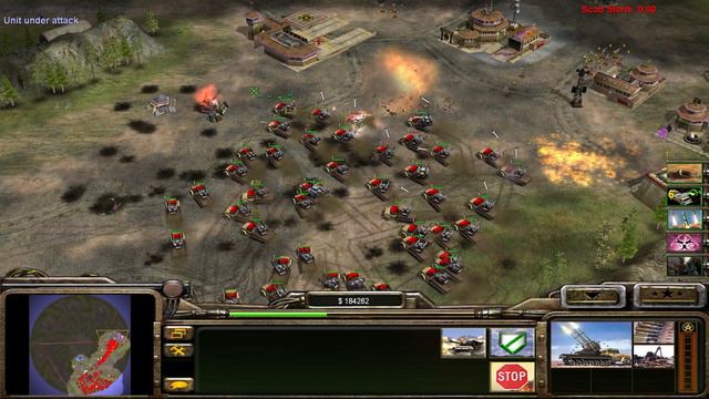 Command Conquer Generals Zero Hour - Gla Demolition General 1 vs 7 HARD Generals Gameplay ZH P12 смотреть онлайн