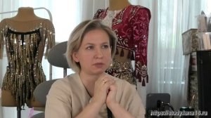 Прямой эфир 7.  Декорирование купальника для художественной гимнастики камнями.