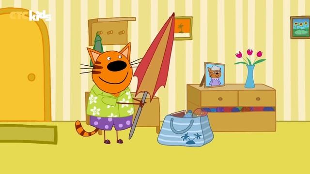 Три кота на CTC Kids | ГИГАНТСКИЙ СБОРНИК ЛЕТНИХ СЕРИЙ