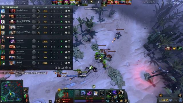 Slark Safe Lane Gameplay - Patch 7.23d (Dota 2 Gameplay) смотреть онлайн