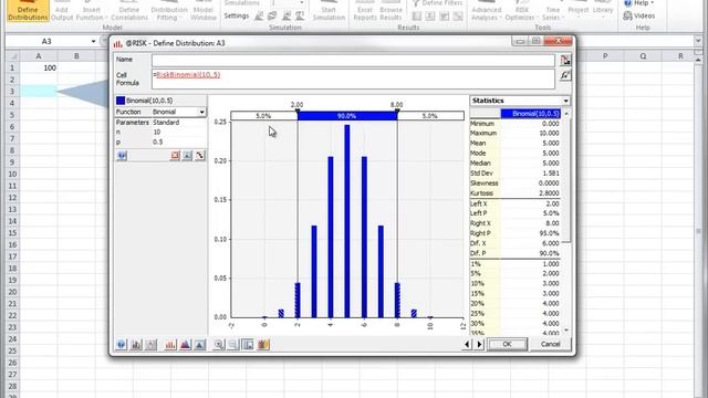 @RISK Guided Tour - Basic Features - Define Distributions смотреть онлайн