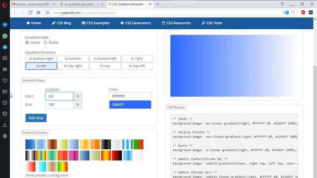 Two Side Different Color Border Use CSS3 Gradient And Before after смотреть онлайн