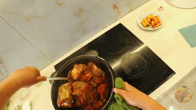 Аппетитная узбекская кавурма шурпа (каурма). Правильный рецепт смотреть онлайн