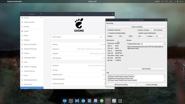 Gnome Shell 3.36 смотреть онлайн