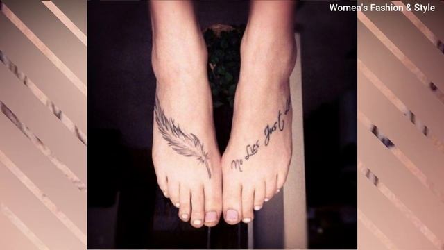 45+ Cute Foot Tattoo Design Ideas For Girls 2021 | BEST Foot Tattoos For Women | PART-1 смотреть онлайн