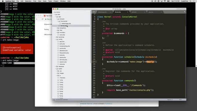 Laravel Creating Artisan Commands, Part 8: Task Scheduling смотреть онлайн
