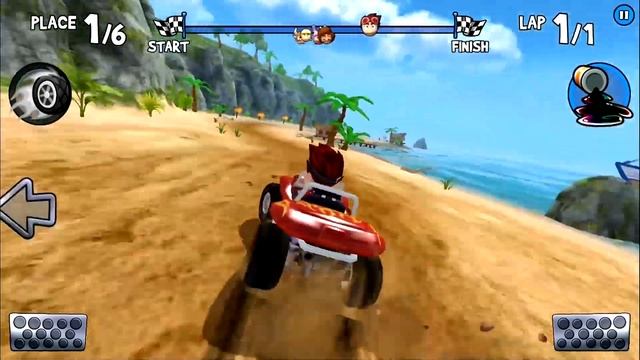 Beach Buggy Racing - Vector Unit Walkthrough смотреть онлайн