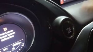 Вход в сервисный режим для замены задних тормозных колодок на Mazda CX-9