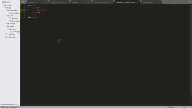 PHP MVC Part 3: Controllers and Views смотреть онлайн