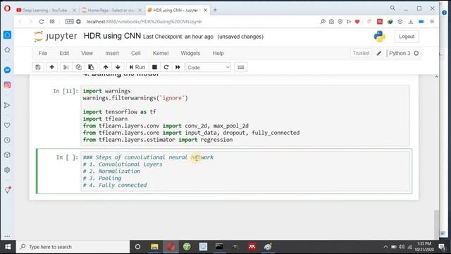 Handwritten digit recognition using deep learning | CNN | TensorFlow | Tflearn смотреть онлайн