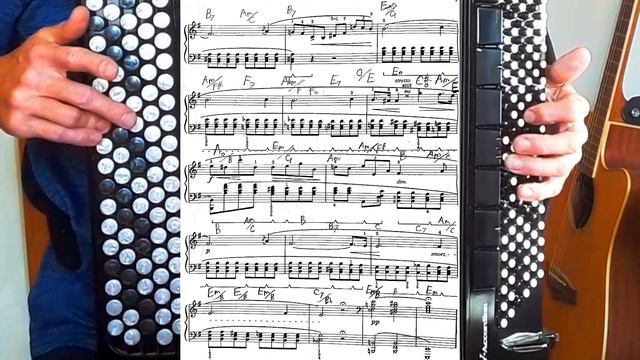 Chopin - Prelude in E minor (accordion/score) смотреть онлайн