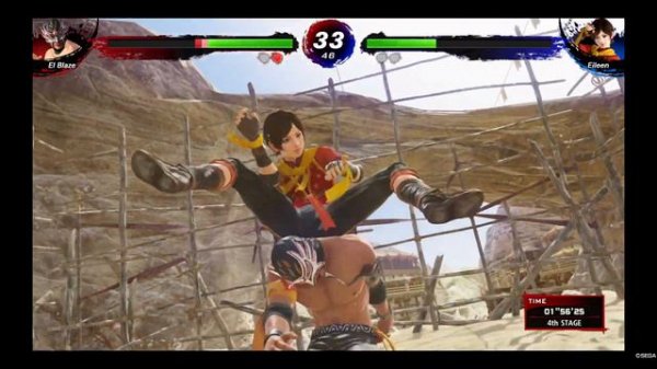 Virtua Fighter 5 Ultimate Showdown первый запуск