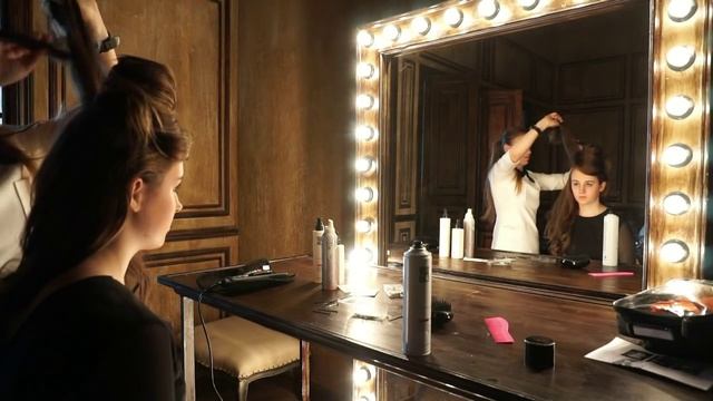 Прическа Шляпка из волос. Прическа за 30 минут. Backstage смотреть онлайн