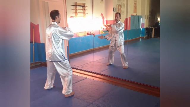 Tai Ji Quan (Tai Chi) - forma 10 passi (allo specchio) смотреть онлайн