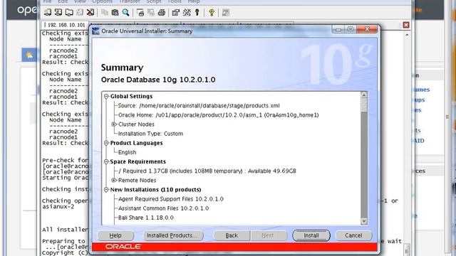 04.18_Oracle_10gR2_RAC_4.18 Install and configure Automatic Storage Management (ASM).avi смотреть онлайн
