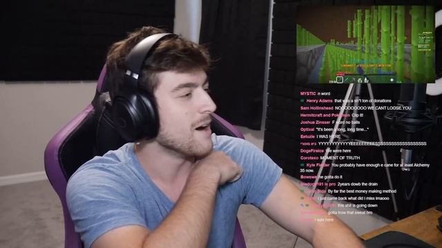 Chat paid me $1,000 to say sh** (Hypixel SkyBlock Ironman) смотреть онлайн