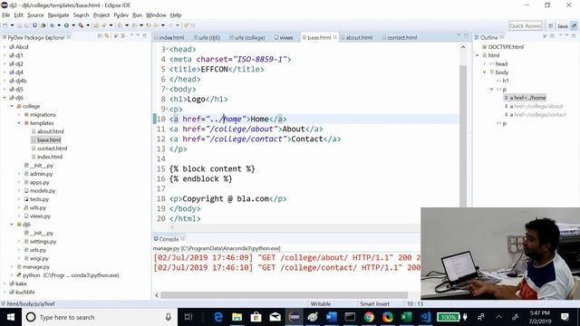 Django | Masterpage and CSS | Part - 3 смотреть онлайн