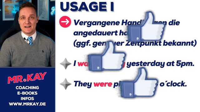 Past Progressive | Basics, Verneinung, Fragen + Simple Past | Englisch lernen смотреть онлайн