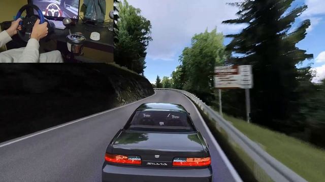 Touge Drifting the NEW Nissan Silvia S13 from NEW DWG Pack 3.0 in Assetto Corsa! смотреть онлайн