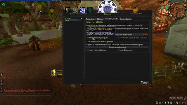 Guías WoW [03] TSM, Cómo Importar Grupos