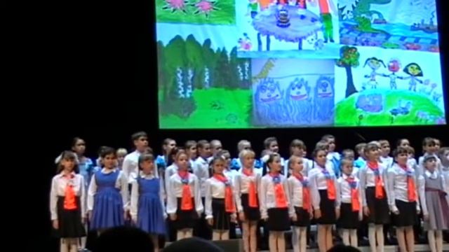 Младший хор областной профильной смены "Камертон". Кантата "Вечерины" (исправ.) смотреть онлайн