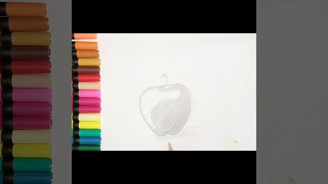 Creating a Stunning Apple Sketch: Watch @artsoul5 's Step-by-Step Tutorial смотреть онлайн