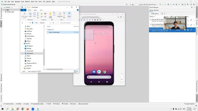 How To Install APK File On Virtual Android Phone On Android Studio Emulator. Very Fast & Simple Way смотреть онлайн