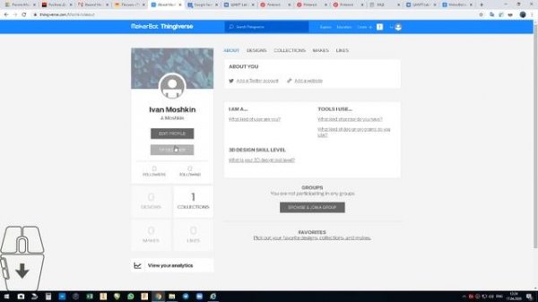 Сайт с 3D-моделями www.thingiverse.com