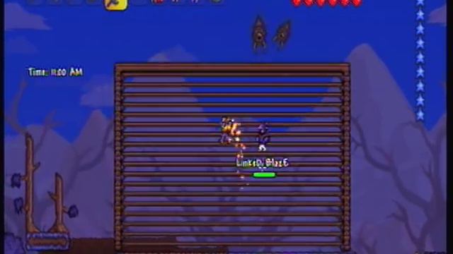 Terraria Xbox 360 The Easiest Way to Defeat The Eater Of Worlds смотреть онлайн