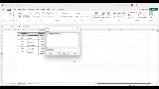 How to go to cell link in excel | going to linked cell in excel and coming back | смотреть онлайн