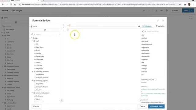 Filter Using Presentation Variable смотреть онлайн
