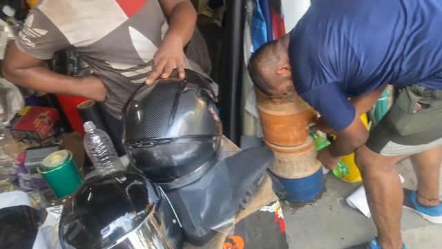 New Carbon Fiber HELMET for BMW G 310 RR ? смотреть онлайн