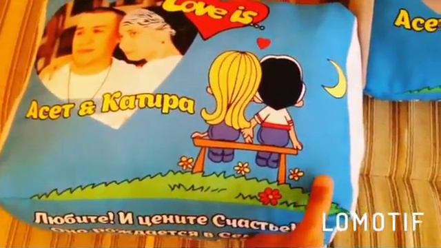 Эксклюзив!!!Подушки Love is + ваше фото смотреть онлайн